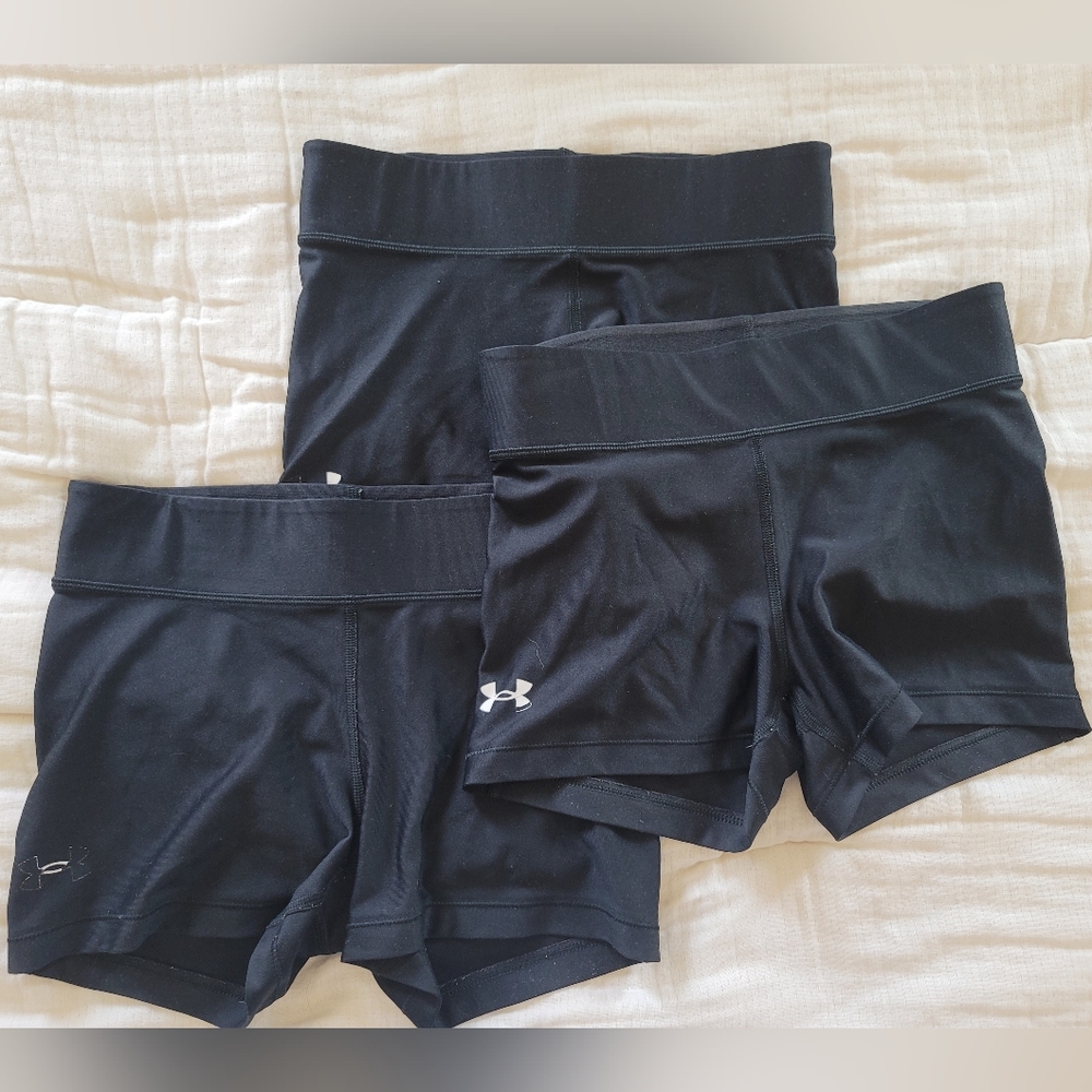 Under Armour Spandex Shorts, Size SM